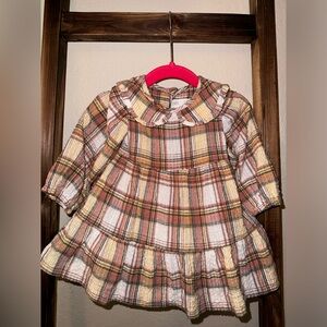 Zara Plaid Dress (9-12 months)
